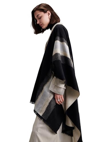 ZHE JIN Luxurious Silk Scarf Shawl Wraps for Women, Warm