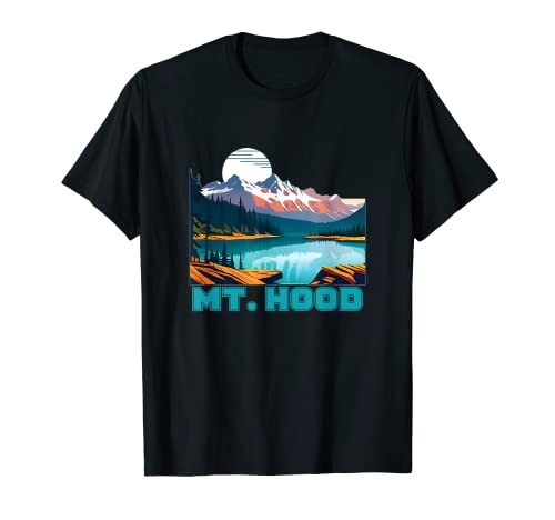 Mt. Hood Souvenir Apparel - Retro Vintage Mt. Hood T-Shirt