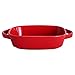 Teglie Forno Antiaderenti Pirofila Piccola ceramica Casseruola Piatto Piatti da forno per forno in ceramica Pan Lasagna Casseruola Pan Individuale Bakeware Lasagnere