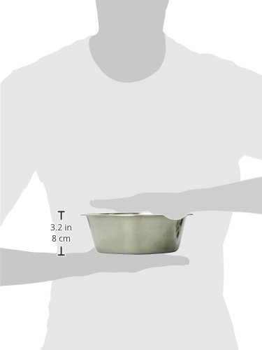 Petmate 8-Cup Stainless Steel Bowl #TOP3