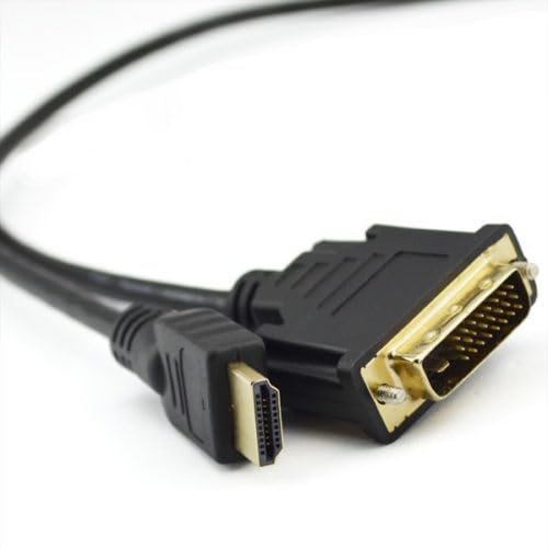 Image of Western Gadget® HDMI to DVI-D Cable 24+1 Pin Gold Plated Bi Directional High-Speed Digital Video Lead compatible with PC Laptop Xbox One PS5 PS4 PS3 HDTV Monitor Projector 1080p Full HD (2M)