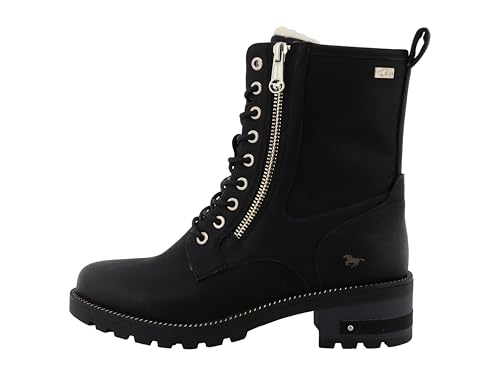 MUSTANG Bottines 15M00-82006 Noir Femme Noir