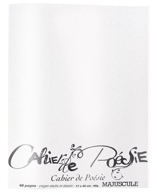 Majuscule-cahier De Poesie A4 96p (seyes + Dessin) [Fournitures de bureau] Cover