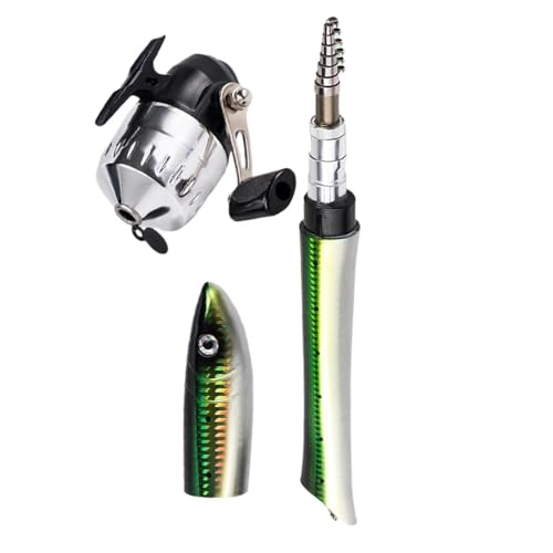 Canne à pêche stylo pliable pour pêcher partout sans s'encombrer de matériel