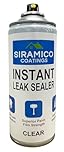 INSTANT LEAK SEALER CLEAR - 400ml - Instant Waterproof Sealant - Ideal for Drain & External Pipes and Guttering Leaks & Cracks - UV Stable - Interior & Exterior Use