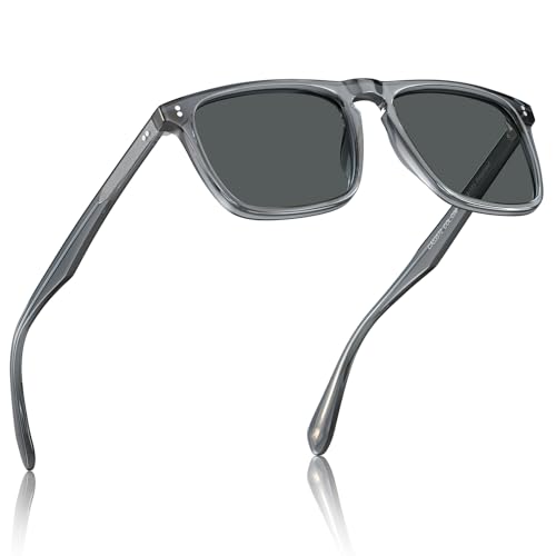 CARFIA Retro Polarized Sunglasses for Men