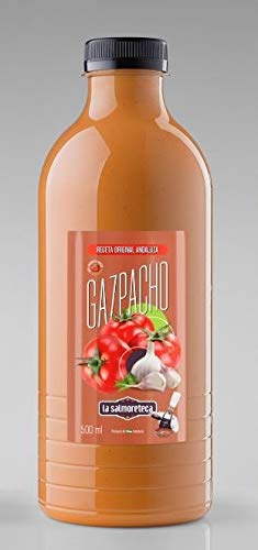 LA SALMORETECA. GAZPACHO ANDALUZ (TRADICIONAL) SIN GLUTEN 1 LITRO