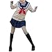 Richolyn Himiko Toga Cosplay - Toga Cosplay Outfit, Sailor Outfit Femme, Anime Cosplay Costume Ensemble Complet avec Veste en Tricot, Uniforme Scolaire Japonais Sailor Costume pour Filles Cadeaux