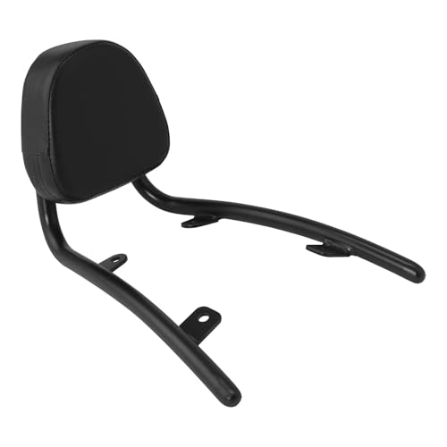 Dossier Passager pour Moto VT1300CX 2010-2022 Coussin Noir Confortable