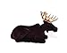 Batty Bargains Mighty Bobblehead Moose with Car Dashboard Adhesive (Dark Brown)