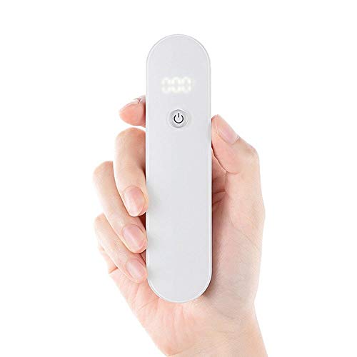 Unterwäsche Masken Handdesinfektionsautomat Haushaltsklein UVsterilisation Handy Zahnbürste Make-up Pinsel-Sterilisator Praktisch (Farbe : Weiß)