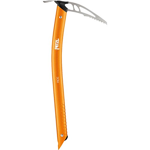 PETZL Verticality, Piccozza per Ghiaccio Unisex-Adulto, Colore: Arancione, 45 cm