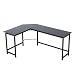 Produktbild Vinsetto Computertisch Schreibtisch Eckschreibtisch höhenverstellbar Metall Schwarz 168 x 120 x 75 cm
