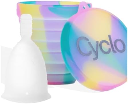 CYCLO | PACK Copa Menstrual Talla 1 + Vaso Esterilizador - Esteri...