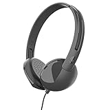 Skullcandy Stim Wired On Ear Headphone with Mic (Black/Charcoal)