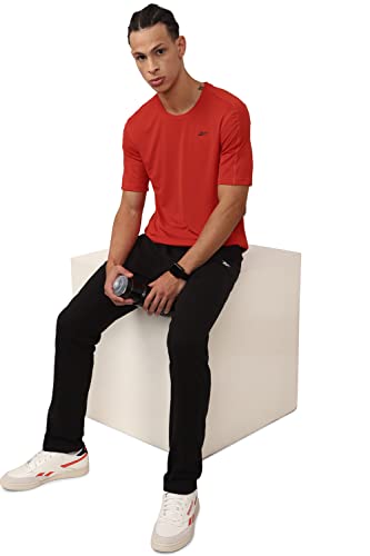 Image of Reebok Men's Solid Regular Fit T-Shirt
