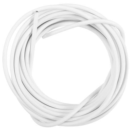 WEKADRIN Kit Filo per Tende in Acciaio e Plastica Resistente Metodo Filo per Appendere Tende Te Adatto per Balcone Bagno e Finestre Facile da Installare e Duraturo