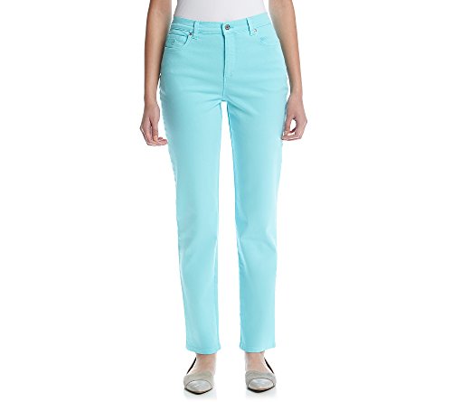 Image of Gloria Vanderbilt Womens Amanda Classic High Rise Tapered Jean Petite
