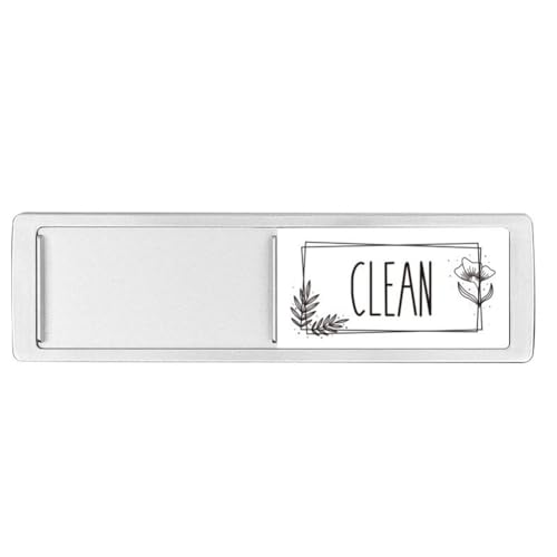 TOBEOME Señal de Imán Limpio y Sucio, Imán para Limpiar y Sucio para Lavavajillas, Organizador y Dispositivo de Cocina