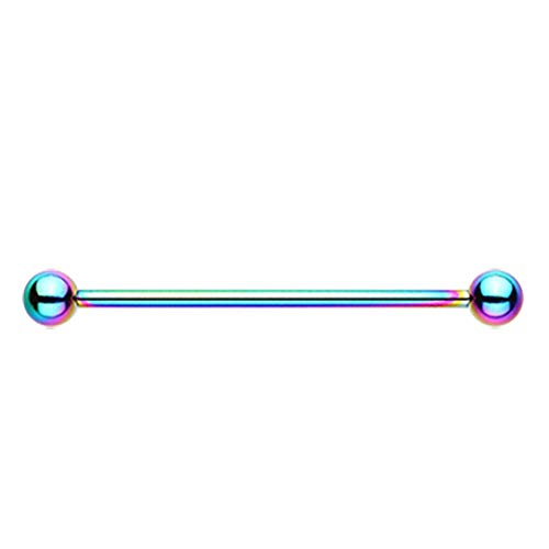 Colorline PVD Basic Industrial Barbell (14GA, Length: 1-1/4