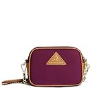 Arden Cove Mini Anti-Theft Waterproof Cross-Body Bag (18' Drop Length, Maroon)