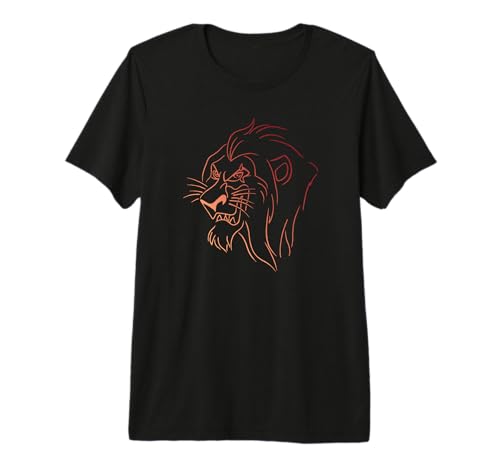 T-shirt Lion King Scar idéal pour un look streetwear branché au quotidien