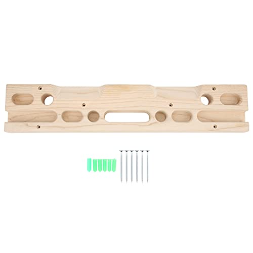 Gavigain Rock Climbing Fingerboard, Wooden Professional Climbing Training Hangboard, Grip Strength Training Fingerboard
