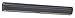 Mars Air Systems LPV2144-2EEO-OB LoPro Air Curtain, Electric Heated 208/3/60 26kW, 144", Black
