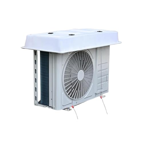 Auvent de fenêtre extérieur durable et housse de protection climatiseur extérieur pluie neige