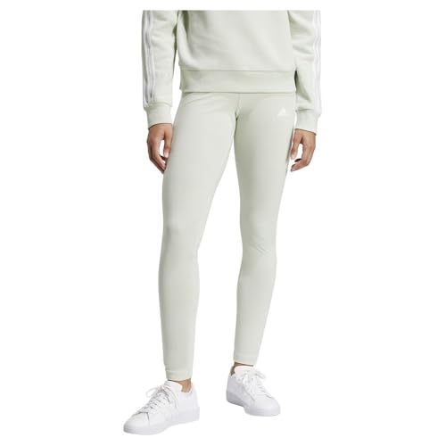 adidas Mujer 3 Stripes Leggings, Linen Green, S Short