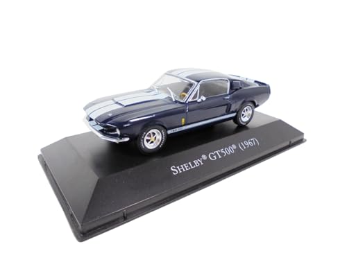 OPO 10 - Voiture Miniature 1/43 Compatible avec Ford Mustang Shelby GT500 1967 - AC01