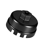 RUITO Oil Filter Wrench, 64mm 14 Flute 6 Slot Oil Filter Housing Cap Fits for Toyota, Lexus, Scion...