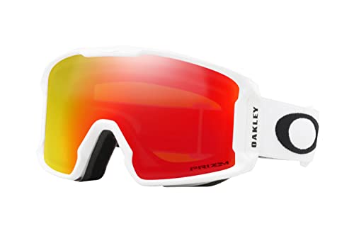 Oakley Line Miner XM Matte White Prizm Torch Iridium