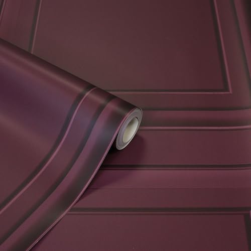 Panneau carré distinctif Fine Decor FD43468 mûrier papier peint géométrique violet