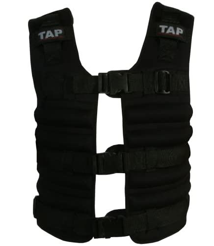 TAP® Conditioning Weighted Exercise Vest (20lb) - Progressive Resistance Loading - Build Functional Strength & Explosive Power - Speed & Agility Drills for Athletes