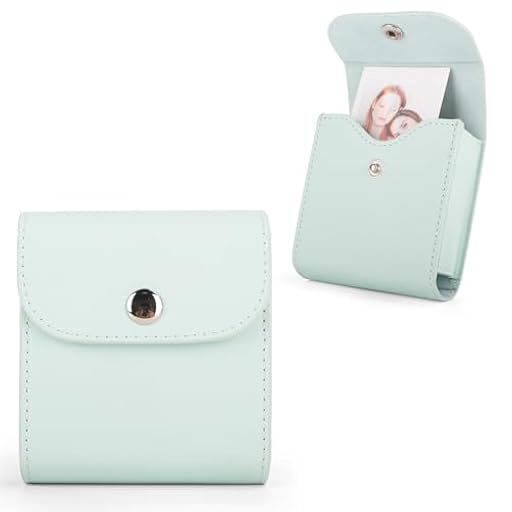 HIYQIN Funda para fotos Instax Square SQ/Mini, bolsa de almacenamiento de imágenes para Fuji Instax SQ1 SQ6 SQ10 SQ20 SQ40/Mini 12 11 41 9 EVO Liplay Instant Camera Film - Accesorios para fotos de | Ya disponible en tu tienda friki favorita! En mundofriki.es!