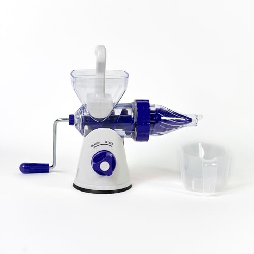 Estrattore Di Succhi Manuale - Bio Life (Senza Tritacarne, Blu)