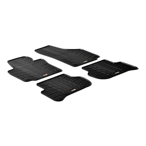 Travall Mats Tapis de Voiture Compatible avec Skoda Yeti (2009-2013) TRM1166 - Tapis de Sol en Caoutchouc sur Measure