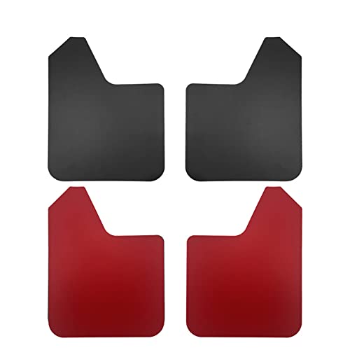 4 Pezzi Paraspruzzi per Auto,Parafanghi Larghi