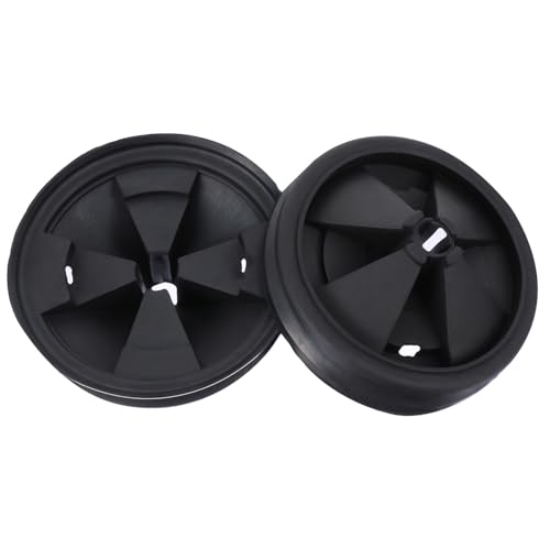 Artibetter 2pièces Protection Évier Cuisine Anti-éclaboussures Résistant Chaleur Bouchons Évacuation Durables pour Broyeur de Déchets Accessoires Pratiques et Faciles à Nettoyer