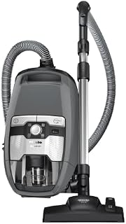 Miele 12034050 Blizzard CX1 Bagless Cylinder Vacuum Cleaner with EcoTeQ Floorhead, Hygiene Lifetime Filter, Large Operating Radius, Graphite Grey