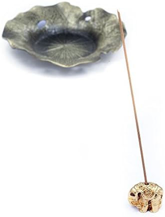 HOUGOO Elephant Incense Burner and Incense Holder(Stick/Cone Incense)