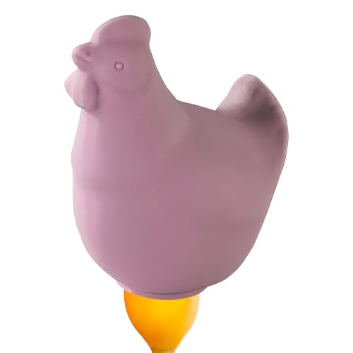 DAWCBVJQ Separador de huevos, utensilio de filtro de huevos, de silicona, para separar y filtrar para el hogar, cocineros, restaurantes y cocina al aire libre