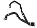 aFe Power BladeRunner 2 IN to 2-1/2 IN Aluminum Hot Charge Pipe Black Fit Ford F-150 2021 V6-2.7L (tt) 46-20478-B