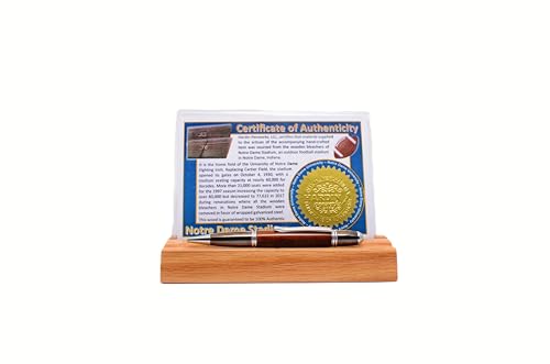 Notre Dame twist pen wooden seat replica