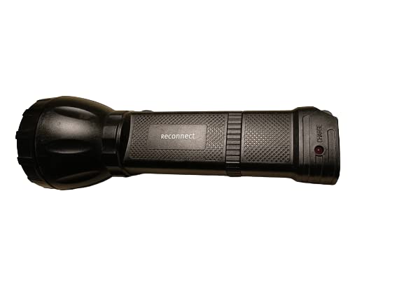 Reconnect Rechargeable Torch Minimum 6 Hours Backup (Color May Vary)-image-33