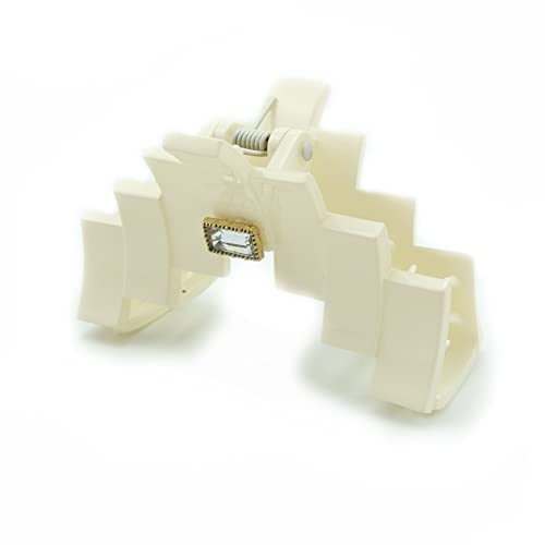 Meilliwish Hermosa Shining Boda Señora Pinza de pelo(D130)(White) Cover