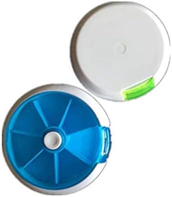 丸薬の収納箱の薬の箱旅行のための 7 日間のオルガナイザーの丸型の携帯用