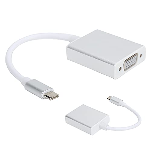 VGA Converter, TypeC Adapter Strong Compatibility Compact Portable for Type-C Interface Devices for OS X