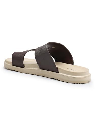 Image of ATHREE Slippers for Man Soft Lightweight | Chappal for Men Daily use Casual Slipper | Stylish Sleeper for Mens EVA Flip Flops Home use Gents Footwear for Man Pack of 1